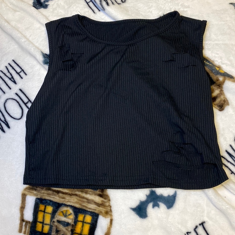 Shein black tank